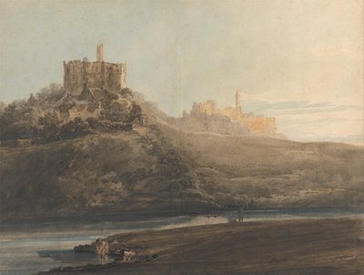 Château de Warkworth, Northumberland - Thomas Girtin